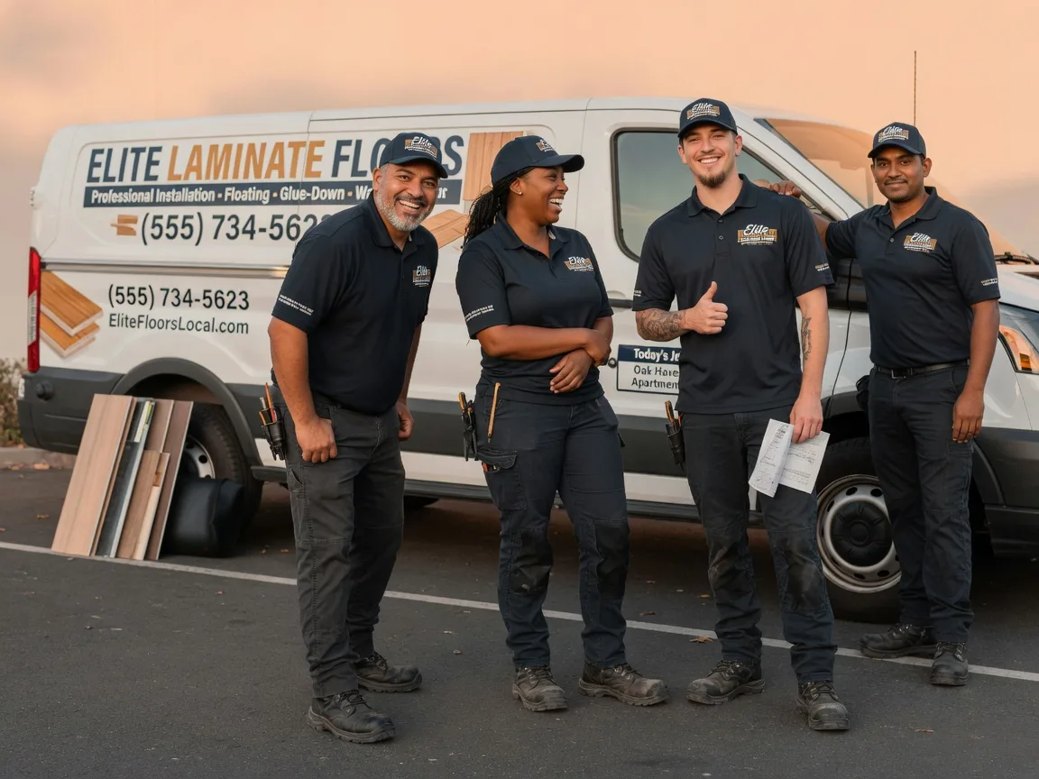 Laminate flooring installation company in Brown City, MI